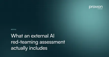 What an External AI Red Teaming Assessment Actually Includes?
